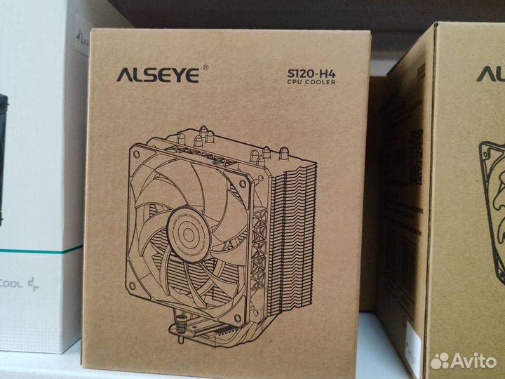 Кулер для процессора alseye S120-H4