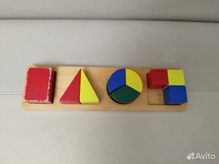 Деревянные пазлы вкладыши, детские игрушки