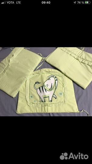 Кроватка со всеми атрибутами