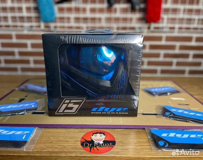 Маска для пейнтбола DYE i5 - Dark Storm