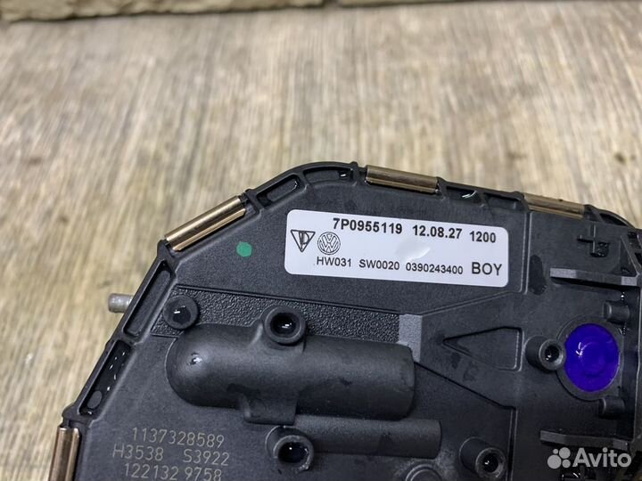 Porsche Cayenne S 958 Моторчик стеклоочистителя