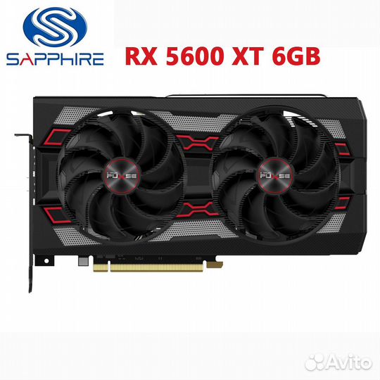 Видеокарта rx 5600 xt (аналог rtx 3060)