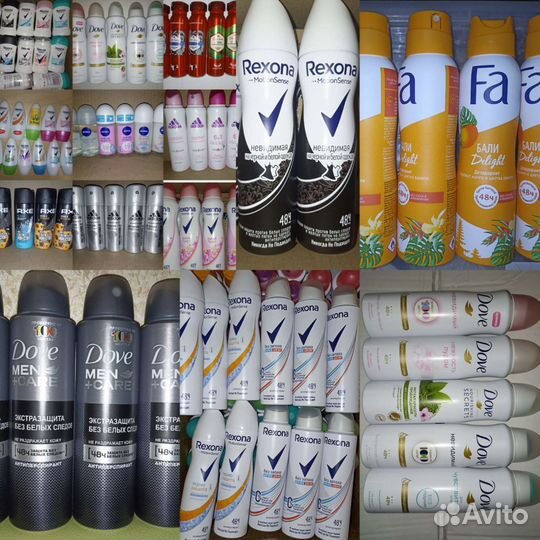 Дезодоранты. Много