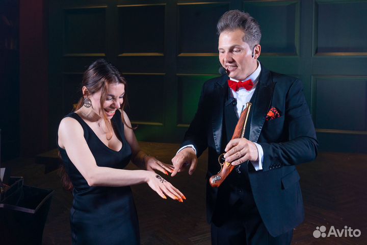 Ведущий-фокусник на свадьбу, корпоратив, юбилей