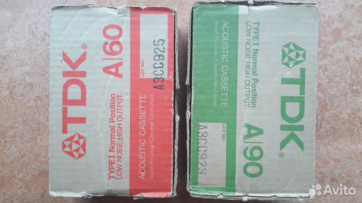 Каcсеты TDK, Maxell, Sound Breeze