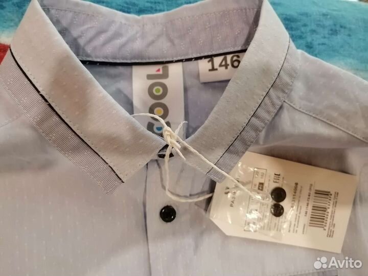 Рубашка 146 и водолазка