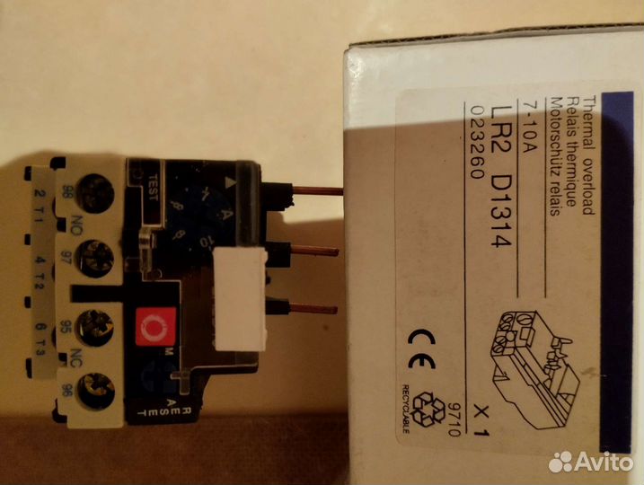 Реле тепловое, пускатели, фотореле и др