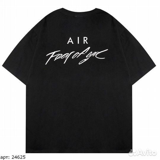 Футболка nike fog черная