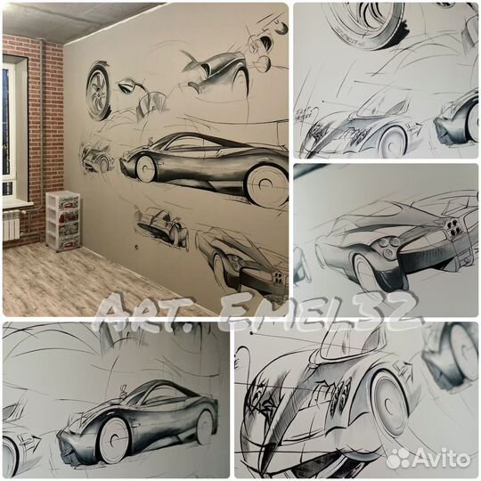 Художественная роспись стен