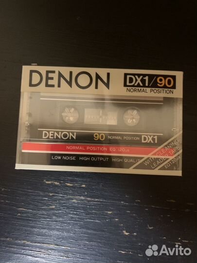 Аудиокассеты denon dx1/90