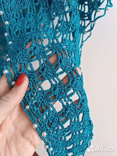 Шаль ручной работы