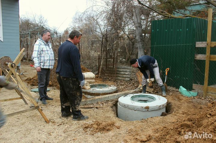 Бетонные кольца для канализации
