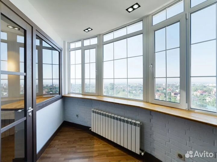 Остекление балконов и лоджий, Утепление и отделка