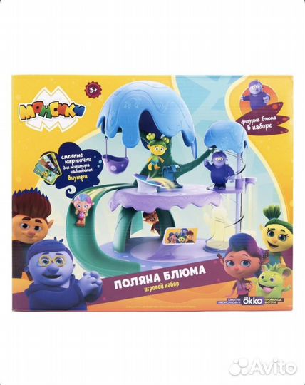 Игровой набор,Монсики/Поляна Блюма