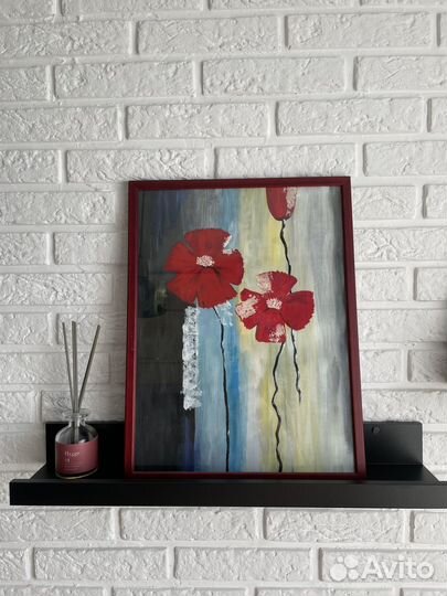 Картина акрилом на холсте