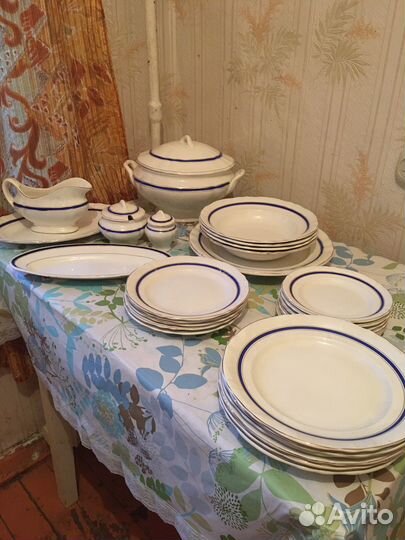 Столовый сервиз СССР зик конаково
