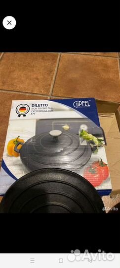 Чугунная сковорода вок