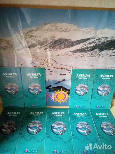Брошура/карта/путеводитель.Анталия.Турция