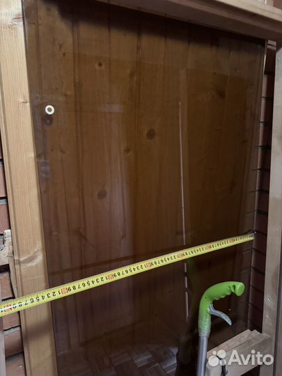 Дверь для бани/сауны 180х60 б/у с коробкой