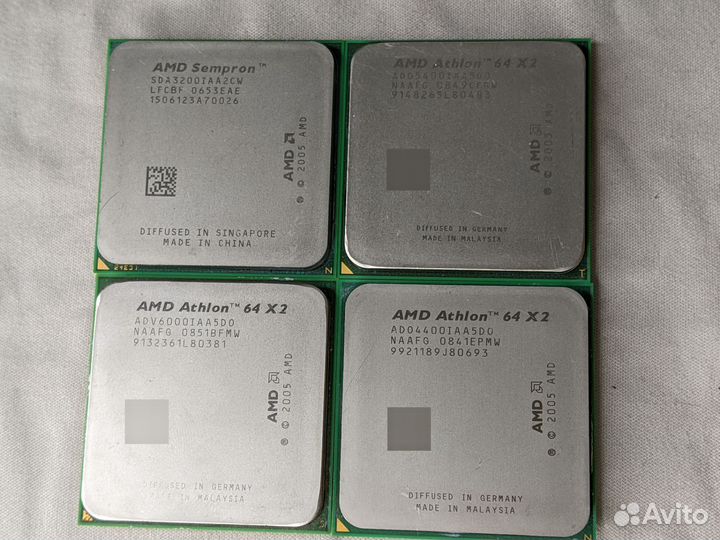 Процессоры AMD Athlon 64 x2