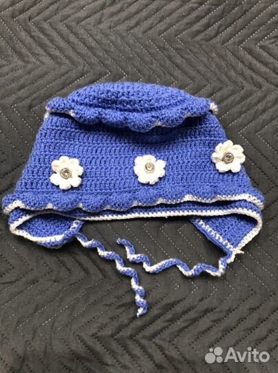 Детский вязаный костюм