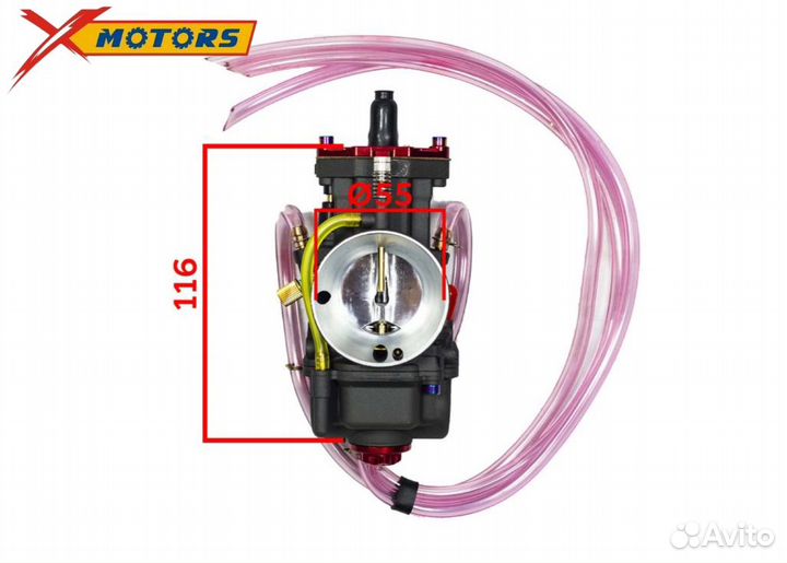 Карбюраторы nibbi Racing PWK34