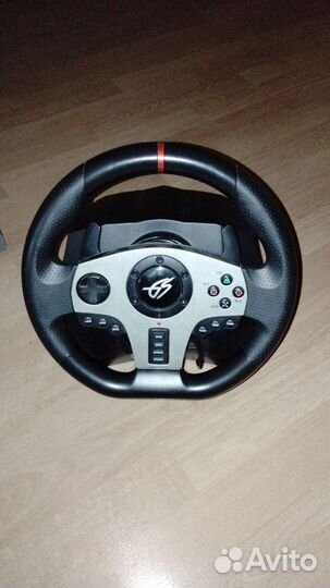 Игровой руль Dexp Wheelman Pro. 900 градусов