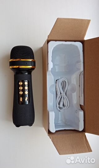 Караоке колонка-микрофон Wster WS-898 (новый)
