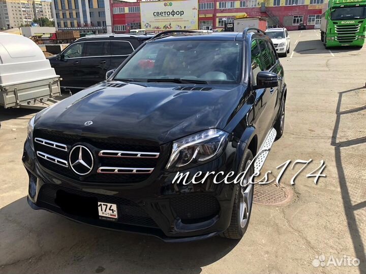 Мерседес GLS с водителем