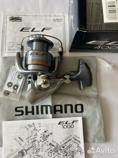 Новая катушка Shimano elf 4000