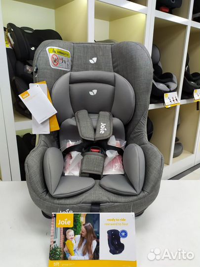 Автокресло 0-18кг Joie Tilt Grey