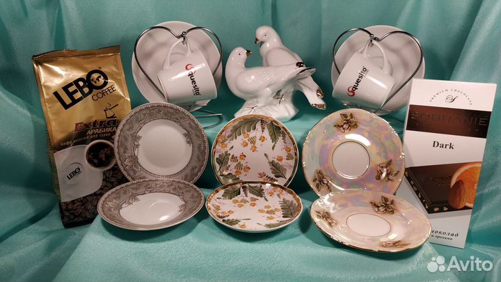 Блюдца кофейные