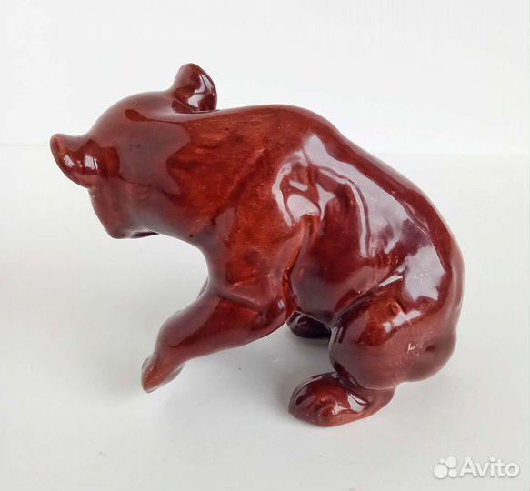 Фарфор статуэтка Медведь Katzhutte Германия 1950-е