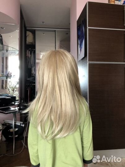 Парик блонд