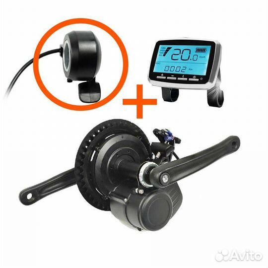 Кареточный мотор новый tsdz2