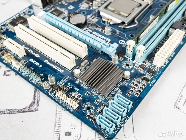 Комплект 1155 Мат плата + проц + DDR3 4Gb