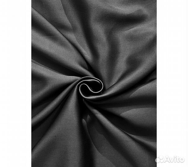 Постельное белье GoodNight Essential евро черный