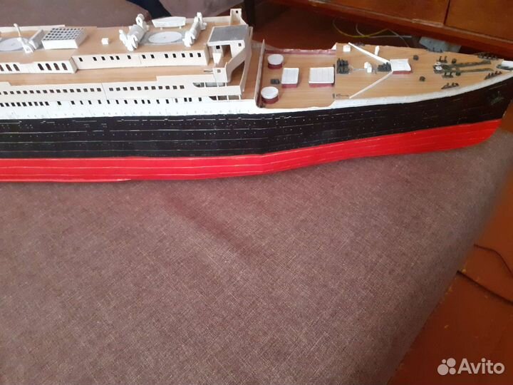 Неоконченная модель Титаника 1:200