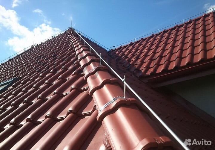 Молниезащита (громоотвод, заземление, монтаж)