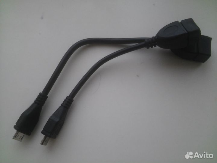 Кабель-переходник micro-USB на USB2.0 OTG