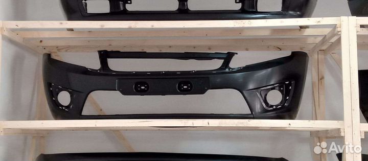 Бампер передний Лада гранта неокрашенный
