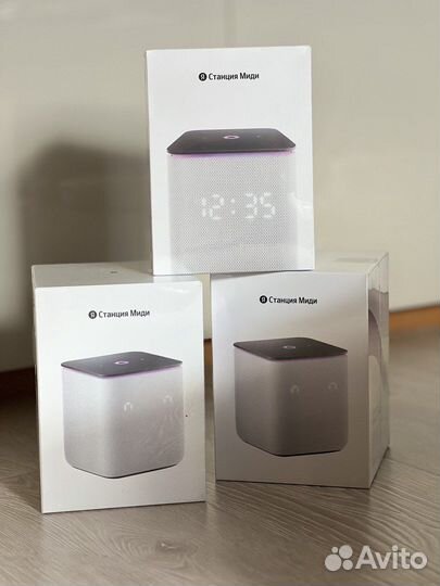 Умная колонка Яндекс.Станция Алиса Миди
