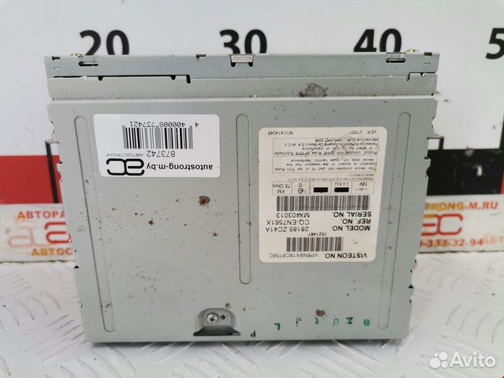 Б/У Б/У Магнитола 28185ZC41A nissan