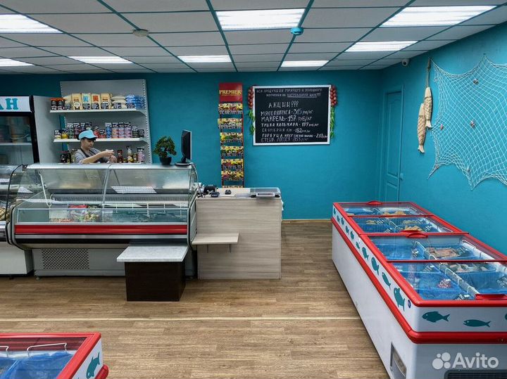 Готовый бизнес: магазин морепродуктов
