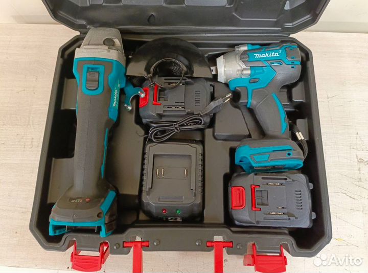 Набор 2в1 Makita Гайковерт и Болгарка