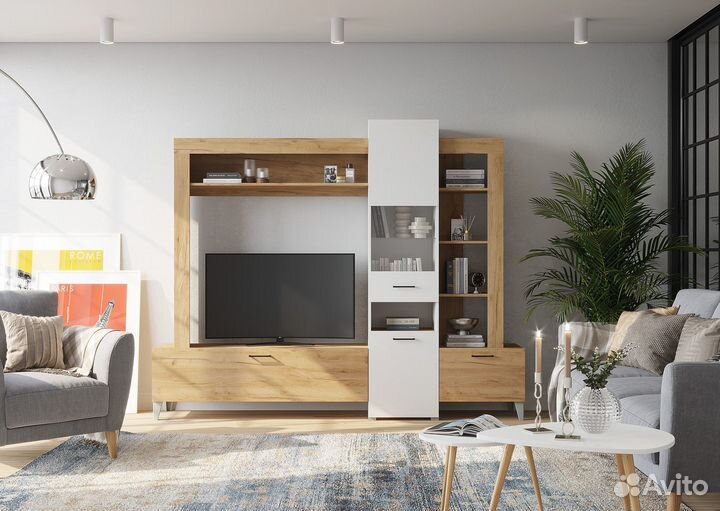 Стенка в гостиную. В наличии