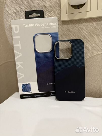Оригинальный чехол на iPhone 16 pro pitaka