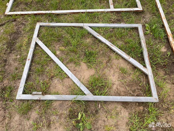 Каркас ворот и калитки для забора из металла