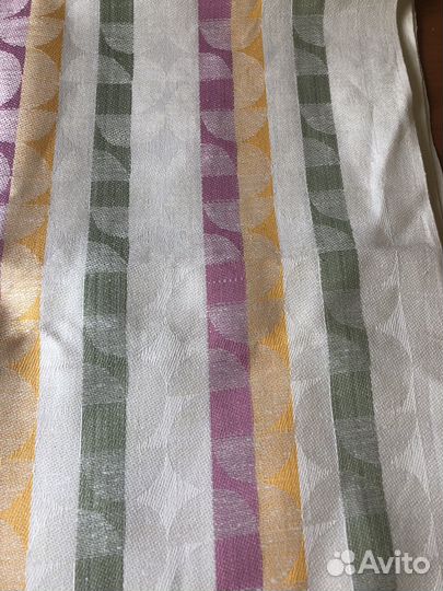 Ткань для полотенец СССР. Лен. Новая