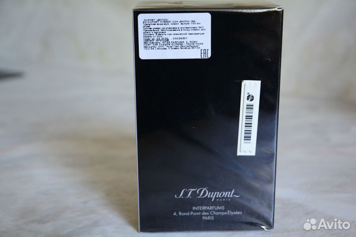 ST Dupont Paris by Night Homme, 100 ml, оригинал